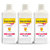 SterloMax Pack of 3 - 80 percent Ethanol-based Hand Rub Sanitizer and Disinfectant 500 ML