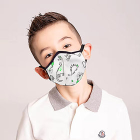 Stylish Printed Face Mask for Kids - Design 1