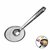 Vessel Crew Silver Stainless Steel Filter Spoon Whiskers & Strainers with Clip ( 2 in 1 deepfry)