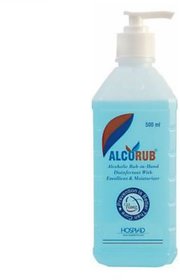 Alcorub Liquid Hand Sanitizer 500 ml