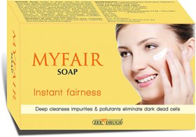 MyFair Instant Fairness Soap( Pack of 5 ) 75gm Each