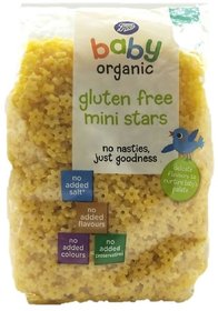 Boots Baby Organic Gluten Free Mini Stars - 250g