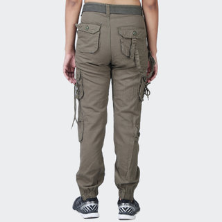 tan cargo sweatpants