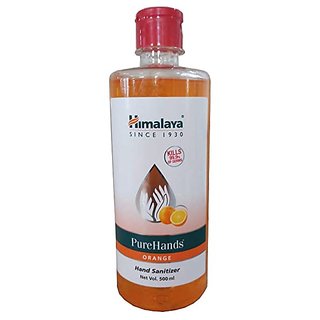 Buy Himalaya Hand Sanitizer Orange Without Pump Dispenser 500ml