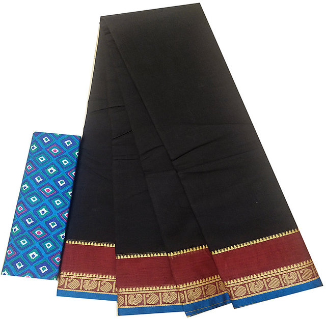 Buy JILL COTTON SAREES, Women's, Chettinad Cotton Saree, 5.4M