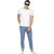 Urbano Fashion Men's Light Blue Slim Fit Denim Jeans Stretchable