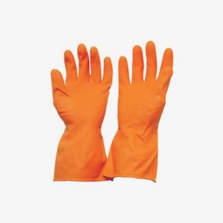 Rubber Gloves  6 Pairs