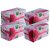 everteen 100 Natural Cotton Daily Panty Liners for Women - 4 Packs (30pcs Each)