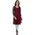 Womens Maroon Kurti