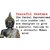 Satvik Enterprises Sitting Buddha Idol Statue for Home Decoration Showpiece,Best Indian Gift for Foreigners (Multicolor)