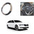 feelitson Car steering Wheel Cover Beige Black Size-Medium for Superb 2019