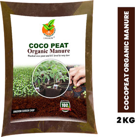 Cocopeatg Manure - Organic fertilizer for terrace gardening and seed germination