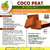 Cocopeat Block Growing Medium 5kg (plus or minus 2) - Coconut Fiber for Seed Starting, Indoor Hydroponics (High EC)