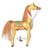 Zoltamulata Handmade Coir Horse for Home Decor Showpiece with Height 11.5 inch.