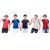 Kavin's Cotton Trendy T-Shirt for boys, Pack of 5, Multicolored, Combo Pack - Ruby