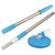 Lovato Cleaning Stainless Steel Mop Rod Set (Multicolor)
