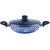 Brilliant Blue Pottery Induction Base Nonstick Cookware Set - (4 Pcs)