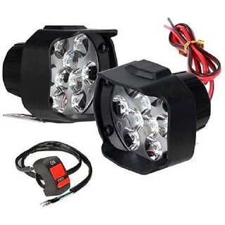RA Accessories Fog Lamp LED for Ducati (RD 350, Pack of 2)