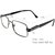 Amar Lifestyle Reading glasses +2.25 Bifocal grey metal half rim  Unisex  _ar20ai1na3143