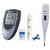 Dr Morepen Glucose Monitor BG-03 with 25 Sugar Test Strips  Thermometer