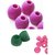 Kuhu Creations Silicon Earbud Mix Color (Size-M) In The Ear Headphone Cushion (Pack of 8, Random Mix Color).
