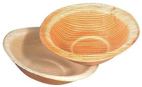 Eco Cart 4.5 Inches Round Areca Leaf Disposable Bowls