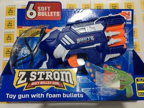 Space War Soft Bullet gun with soft Bullet for kids (COLORS May Vary)
