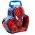 Spiderman Design Metallic Coin Piggy Bank with Handle (Red)