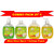 Liquid Hand Wash 300ml Pack of 4 of Aloe Vera 2pcs + Lemon 2 pcs
