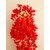 Cherry World Artificial Red Flowers and a Steel Stand for Indoor/Outdoor Flower Decorative Wall  with Steel Stand