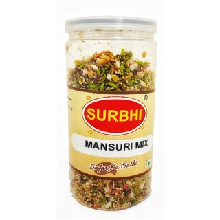 Surbhi Mukhwas Mansuri freshener with mint very refreshing hygienic tin can 100 g ( pack of 3 )