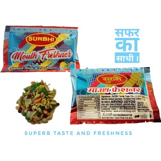 Surbhi Mukhwas mouth freshener Jambo Pack with mint very refreshing 210 pouch3 gram