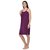 You Forever Satin Nighty  Night Gowns - Purple