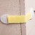 Kuhu Creations Kids Safety Nylon Bandy Lock for Drawer Fridge Cabinet Furniture. (2 Units, Yellow).