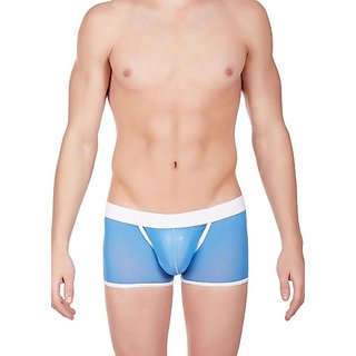                       La Intimo Men's Blue Plain Briefs                                              