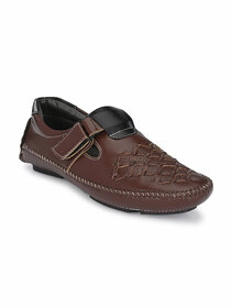 John Karsun Men's Brown Sandals