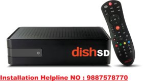 DISHTV SD Settop Box without Outer Unit Free one month PACK