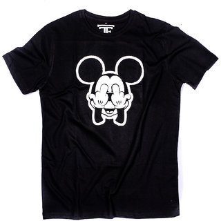                       Mickey Mouse IDGAF Round Neck.                                              
