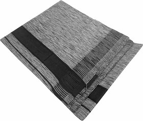 Men's Cotton Lungies-(Grey Colour  2 meter)