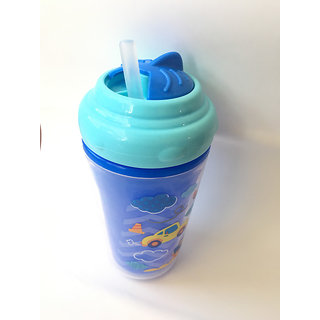 SOFT INSULATED SIPPER CUP TRAVEL SECURE-CONTROL TEMPERATURE-SWIVEL LID-SPILL RESISTANT (300ML)Premium Quality