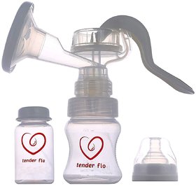 Manual feeding Pump with Storage Container  Soft  Gentle, BPA Free
