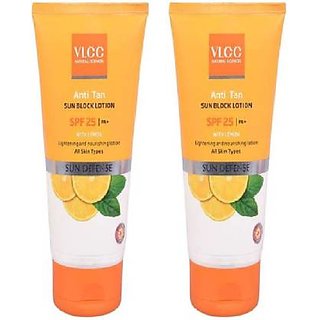 VLCC Anti Tan Sun Screen Lotion SPF 25, 150g (pack of 2)