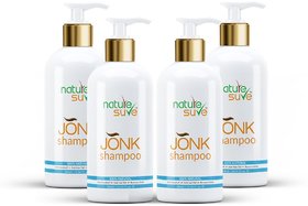 Nature Sure Jonk Shampoo Hair Cleanser for Men  Women  4 Packs (300ml Each)