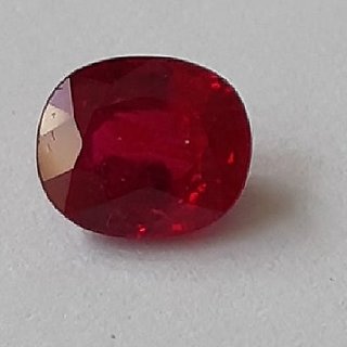                       6.25 carat Precious & Effective Stone Ruby/Manik Original & Lab Certified Stone For Unisex BY CEYLONMINE                                              