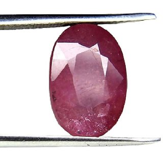                       Original & Lab certified  Stoen Ruby(Manik) Loose Precious 5.5 ratti stone For Unisex BY CEYLONMINE                                              