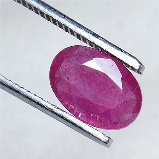                       Astrological Ruby 6.25 carat stone for unisex lab certified original Precious ruby stone By CEYLONMINE                                              
