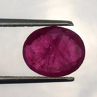                       5.25 carat Stone Ruby For Astrological Purpose Good Quality & Effective Manik Stone-CEYLONMINE                                              