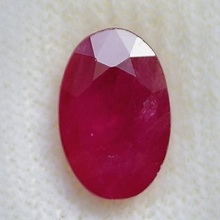                       Unheated & Natural Ruby Stone 6.5 Carat Stone For Astrological Purpose BY CEYLONMINE                                              