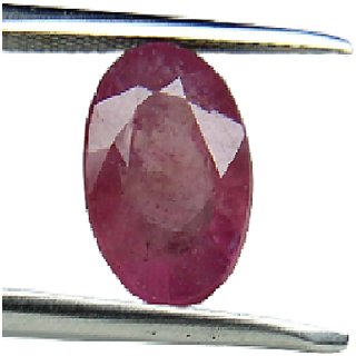                       6.25 carat Precious  Effective Stone Ruby/Manik Original  Lab Certified Stone For Unisex BY CEYLONMINE                                              