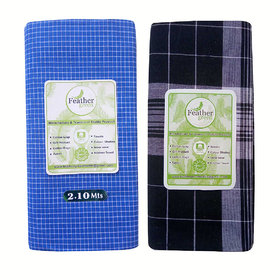 Checked Lungi For Men(Pack of 2 pcs)
